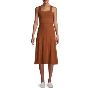Allison New York knit pleaded dress